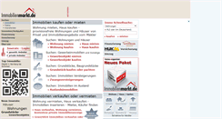 Desktop Screenshot of immobilienmarkt.de