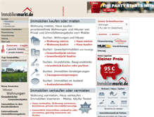 Tablet Screenshot of immobilienmarkt.de